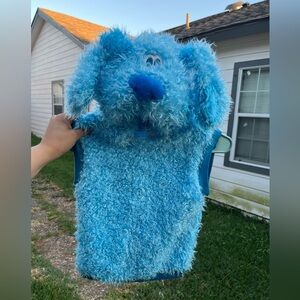 2003 Blues Clues Fuzzy Blue Halloween costume